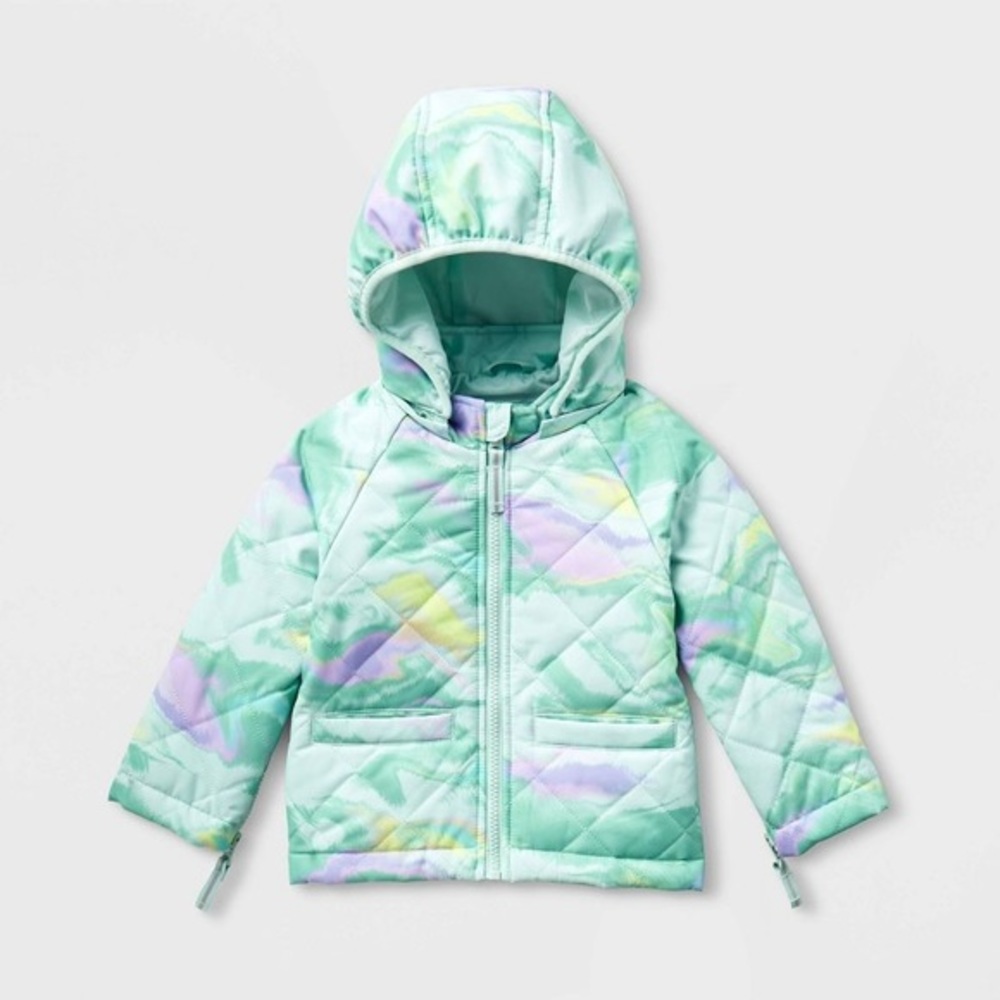 NWOT Toddler Adaptive Quilted Jacket - Cat & Jack